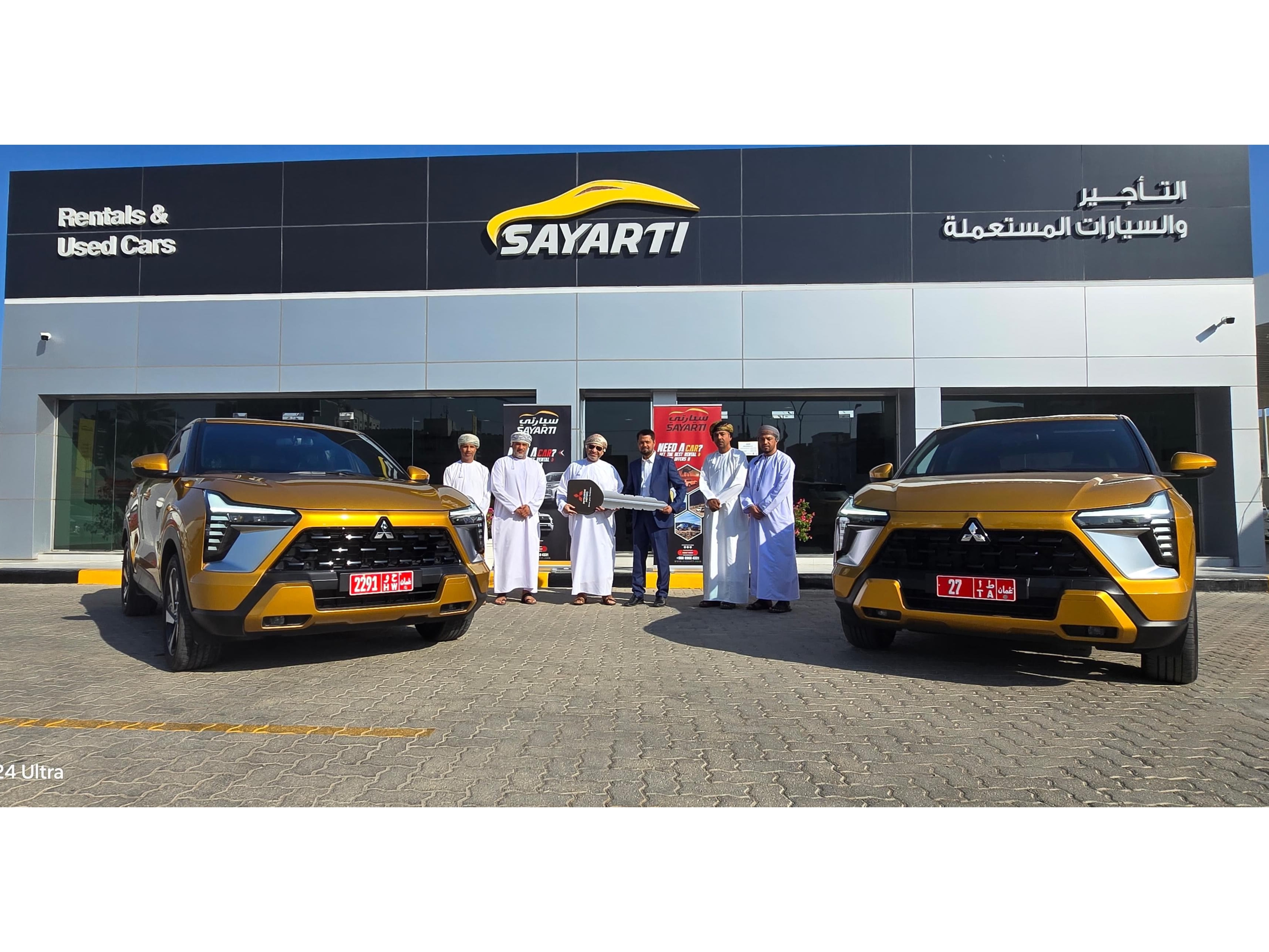 Mitsubishi X-force Joins Sayarti’s Fleet: A New Era of Elegance and Performance